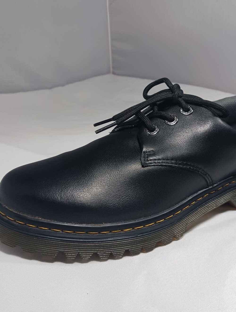 Dr. Martens Comfy Oxfords Black Leather M7 / W8 - Picture 5 of 16